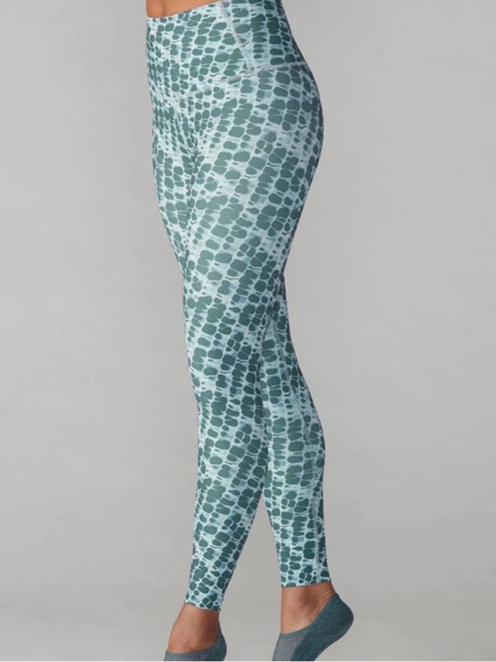 Tavi Sculpt High Waisted Leggings Pebble Tie Dye Yoga Gym Pilates Size M.